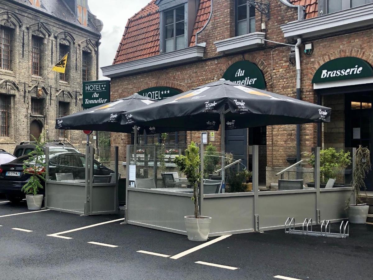 Hotel - Restaurant Au Tonnelier Bergues Exterior foto